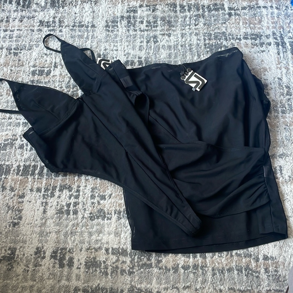 Shane Justin mesh two piece set
